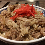 Yakiniku Ando Teuchireimen Jirou - 牛丼(特盛り)