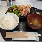 Daimaou Terasu - 若鶏のから揚げ定食780円