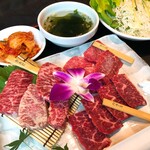 Kiwami Wagyuu Yakiniku Yazawa - 焼肉定食　並