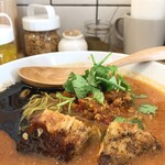 チリトマ ラーメン THANK - チリトマラーメン (850円)