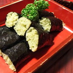 竹老園 - そば寿司
            