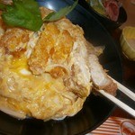 いちょう - かつ麦めし丼③カツup