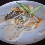 ル スリジェ - メイン魚：　マダラのオーブン焼き