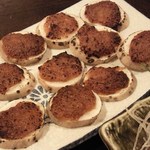 金町製麺 - '12/07/13 長芋味噌焼き（350円）