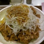 すき家 - 白髪ネギ牛丼中盛480円(2012/07)