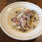 カフェ・ノリーノ - クリームソースのパスタ（パスタランチ）