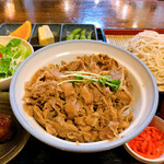 Gyudon (Beef bowl) set