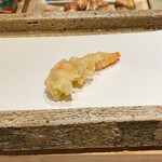 日本橋 蕎ノ字 - 車えび二尾