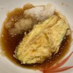 日本橋 蕎ノ字 - 寺島茄子〜東京在来種の小ぶりの茄子