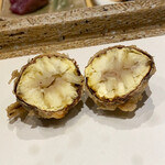 日本橋 蕎ノ字 - 静岡掛川の渋皮付きの栗