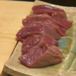 日本橋 蕎ノ字 - 富士山麓の雄鹿の内もも肉