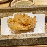 日本橋 蕎ノ字 - 桜えびかき揚げ