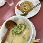 らーめん大王 - 半チャン半ラーメンセット 800円