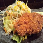 かもめ食堂 - さんかくのフライ＆ポテトサラダ