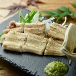 Grilled fluffy boiled conger eel