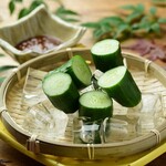 Moro miso cucumber