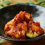 Korean style chicken tempura