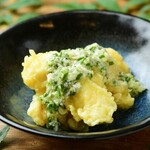 Green onion salt tempura