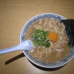 丸源ラーメン - 熟成醤油ラーメン肉そば６５０円税抜