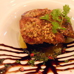 八十郎 - 7/13　名物フォアグラソテー　￥１０８０