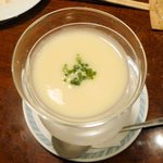 レストラン イコブ - 枝豆の冷たいスープ　2012.7.10