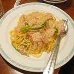 レストラン イコブ - スパゲッティ 和風カルボナーラ　2012.7.10