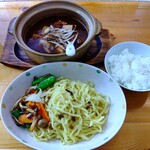 Ra-Men Shokudou Yuukiya - 【2020.10.14(水)】麻婆つけ麺(並盛・150g)1,000円