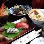 Edomae Sushi Masa - ある日のおまかせ一部。