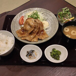 Shokujidokoro Amanogawa - 豚の生姜焼き定食