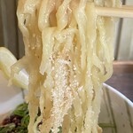 G麺７ - ピロピロの自家製平打ち麺