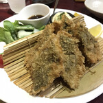 快食倶楽部　万年 - アジフライ