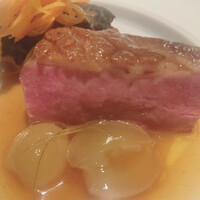 オーベルジュ・ド・リル ナゴヤ - シャランさんの鴨胸肉！！
                    うまし！！