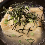 がじゅまる - 島豆腐の揚げ出し