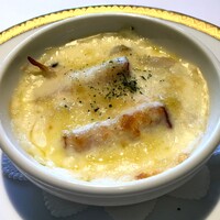 洋食 つばき - キノコとベーコンのグラタン