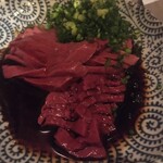 炭火焼 ゆうじ - ハツ刺し