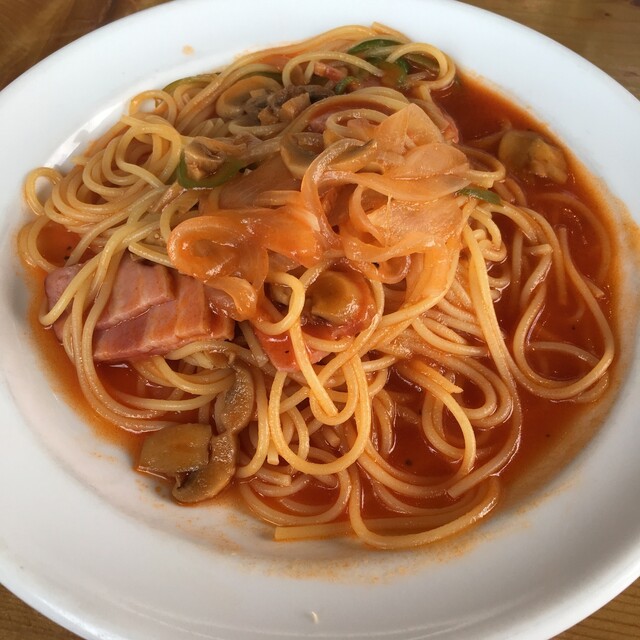 ナポリタン行脚 松本郊外のレストランで By ふりすた レストラン 十字路 レストランジュウジロ 新村 洋食 食べログ