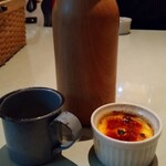 なっぱごちそう - CAFE&安納芋のクレームブリュレ