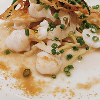 AWkitchen TOKYO 新丸ビル店 - 茨城県稲敷市宮本三兄弟の蓮根とたこ、青唐辛子のペペロンチーノ カラスミがけ AWkitchen TOKYO 新丸ビル店 - 茨城県稲敷市宮本三兄弟の蓮根とたこ、青唐辛子のペペロンチーノ カラスミがけ