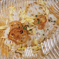 AWkitchen TOKYO 新丸ビル店 - 茨城県稲敷市宮本三兄弟の蓮根と鮮魚のカルパッチョ AWkitchen TOKYO 新丸ビル店 - 茨城県稲敷市宮本三兄弟の蓮根と鮮魚のカルパッチョ
