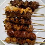 鳥の味新 - 購入した焼鳥(タレ)