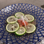 焼肉 思食 - 清涼感のある冷麺は蕎麦粉入り。