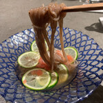 焼肉 思食 - 喉越しの良い麺