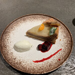 焼肉 思食 - 洋梨と栗のタルト