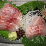 和菜 やなぎ  ふぐ はも - イサキの刺身