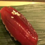 寿司処 やまざき - おまかせ６０００円。赤身づけ。赤身の美味しさを堪能できます（╹◡╹）