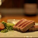 Tsukiji cuisine tuna Steak lunch