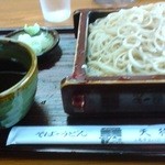 そば処天狗屋 - 大もりそば（\650）は更科蕎麦（かな？）