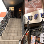 Akasaka Edo Zakura - 階段を登って2階へ