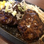 くいしんぼ  - 日替わりランチ:ダブルハンバーグ