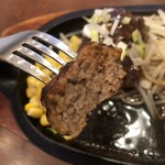 くいしんぼ  - 日替わりランチ:ダブルハンバーグ